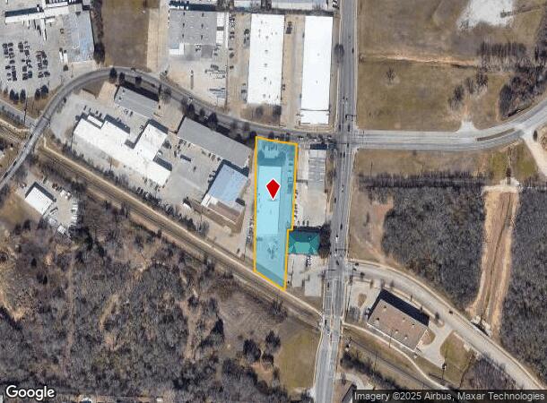  1800 Shady Oaks Dr, Denton, TX Parcel Map