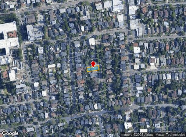 3020 Benvenue Ave, Berkeley, CA Parcel Map