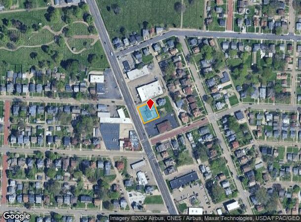  1816 Cleveland Ave Nw, Canton, OH Parcel Map