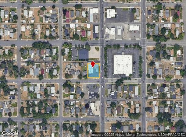  1809 N Ash St, Spokane, WA Parcel Map