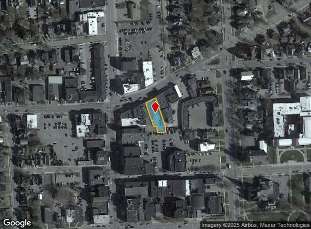 13 Clinton Ave, Cortland, NY Parcel Map
