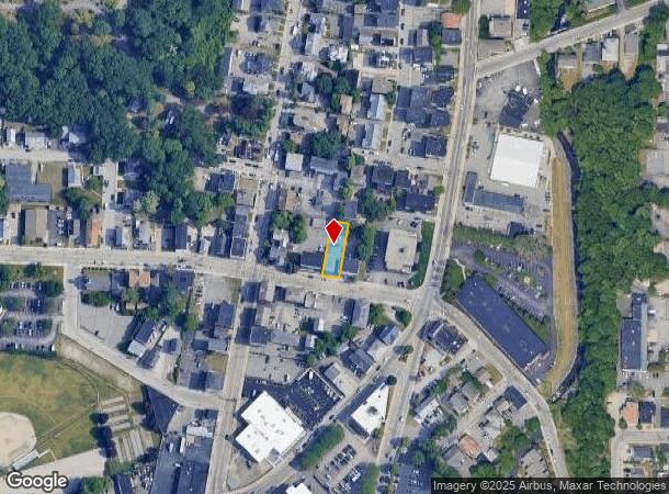 614 E School St, Woonsocket, RI Parcel Map