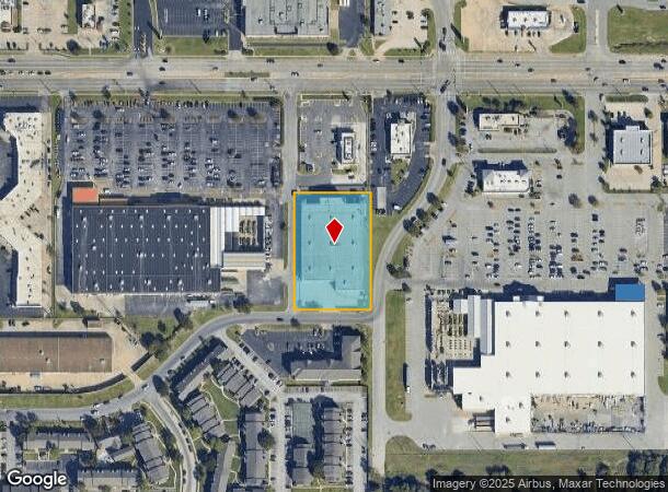  10010 E 71St St, Tulsa, OK Parcel Map