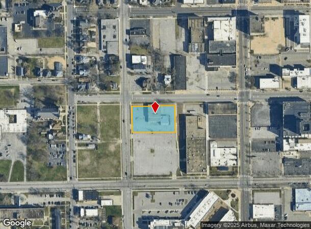  410 W Wayne St, South Bend, IN Parcel Map