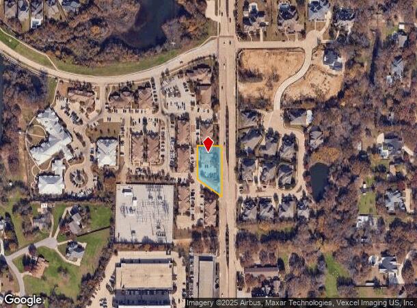  584 N Kimball Ave, Southlake, TX Parcel Map