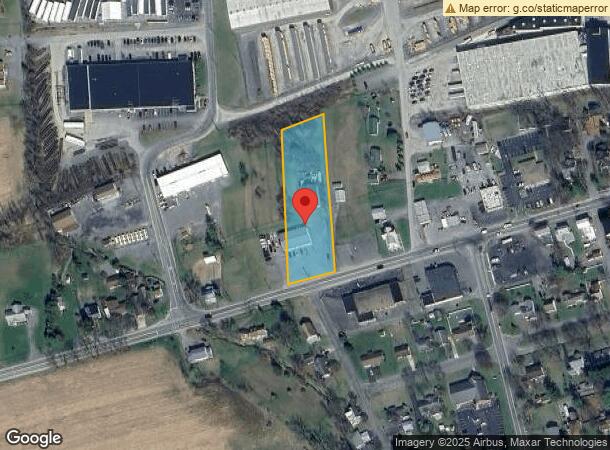  1100 Chestnut St, Mifflinburg, PA Parcel Map