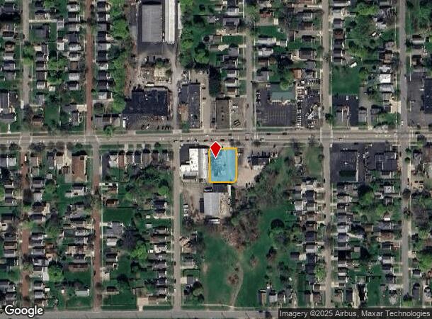  1615 W State St, Olean, NY Parcel Map