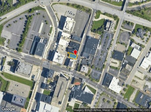  20 N High St, Akron, OH Parcel Map