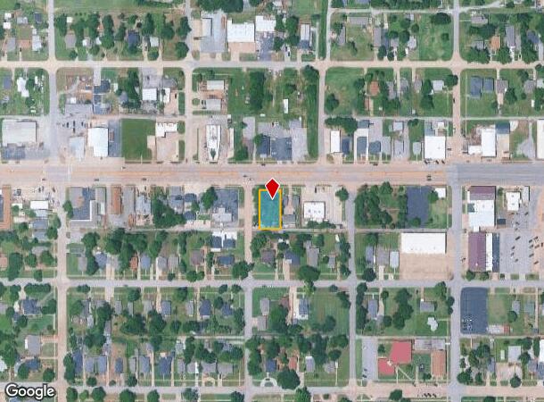  724 W Main St, Yukon, OK Parcel Map