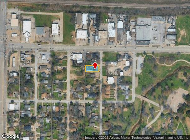  208 Arnold Ave, Arlington, TX Parcel Map