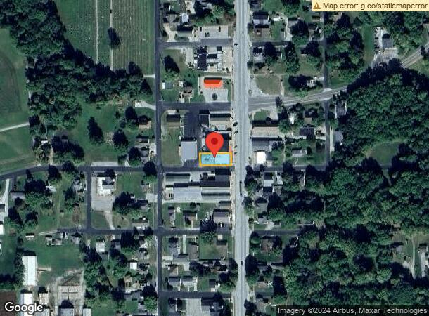  713 Michigan Rd, Burlington, IN Parcel Map