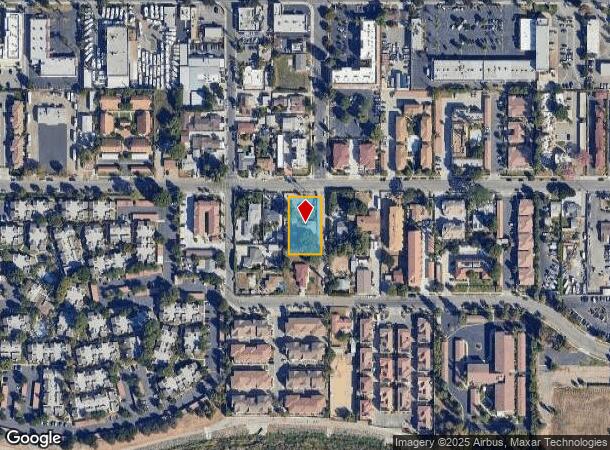 1680 Patricia Ave, Simi Valley, CA Parcel Map