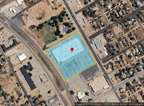  2020 N Bryant Blvd, San Angelo, TX Parcel Map