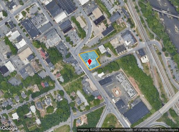  1344 Main St, Lynchburg, VA Parcel Map