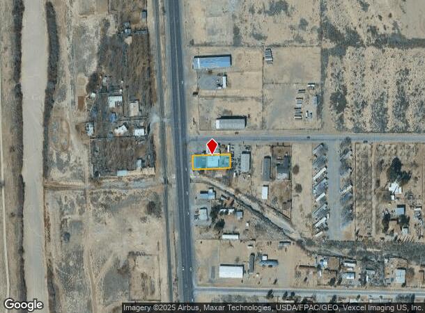 7632 Doniphan Dr, Canutillo, TX Parcel Map