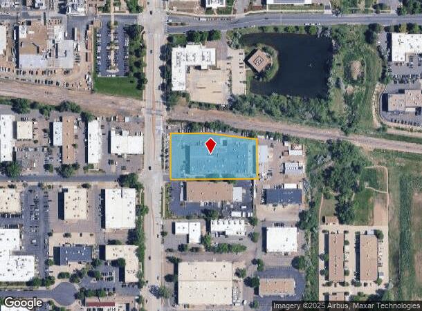 1900 55Th St, Boulder, CO Parcel Map