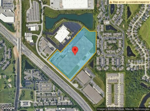  7445 Company Dr, Indianapolis, IN Parcel Map