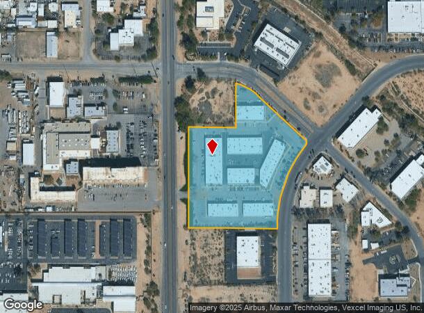 4555 S Palo Verde Rd, Tucson, AZ Parcel Map