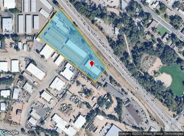 2725 Ore Mill Rd, Colorado Springs, CO Parcel Map