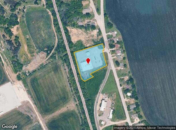 428 N Dallas St, Palmer, TX Parcel Map