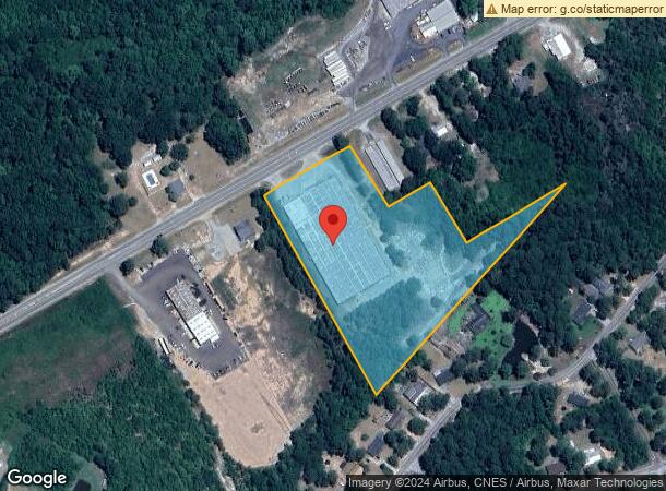  610 E Main St, Swainsboro, GA Parcel Map