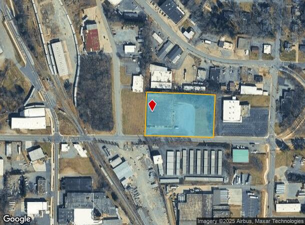 1030 2Nd Ave Nw, Hickory, NC Parcel Map