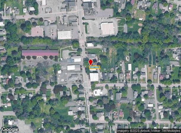 110 Main St, Moravia, NY Parcel Map
