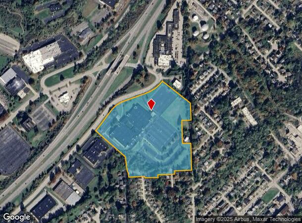 200 Beta Dr, Pittsburgh, PA Parcel Map