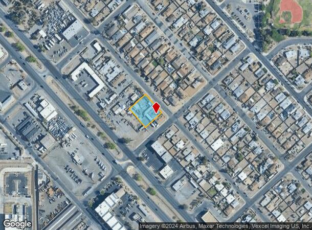  1605 Palm St, Henderson, NV Parcel Map