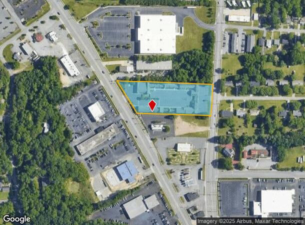 2440 N Main St, High Point, NC Parcel Map