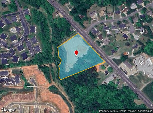 1205 E Harden St, Graham, NC Parcel Map