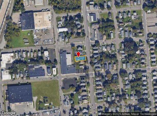 91 Broad Ave, Binghamton, NY Parcel Map