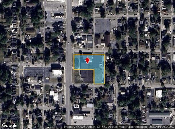  701 N Main St, Findlay, OH Parcel Map