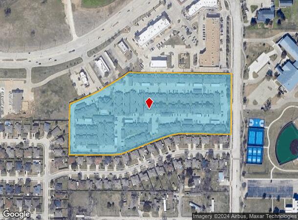  902 W Fm 720 Pkwy, Little Elm, TX Parcel Map