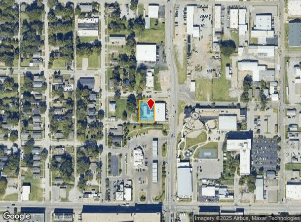 1650 E 8Th St, Tulsa, OK Parcel Map