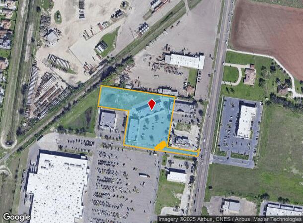 4025 S Mccoll Rd, Edinburg, TX Parcel Map