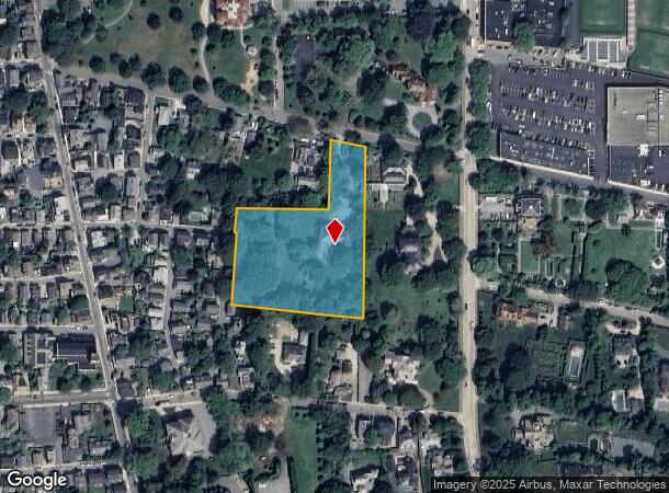  25 Bowery St, Newport, RI Parcel Map
