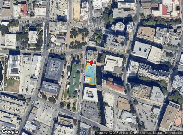 200 Main Plz, San Antonio, TX Parcel Map