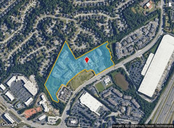 1455 Satellite Blvd Nw, Suwanee, GA Parcel Map