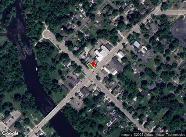  105 N Bridge St, Dimondale, MI Parcel Map