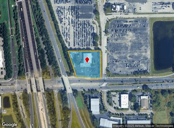 11953 W Colonial Dr, Ocoee, FL Parcel Map