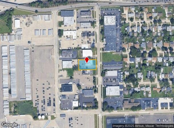 26673 Lawrence, Center Line, MI Parcel Map