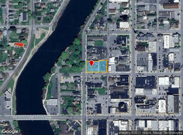  103 N Front St, Clearfield, PA Parcel Map