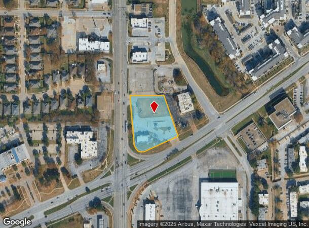 605 S Industrial Blvd, Euless, TX Parcel Map
