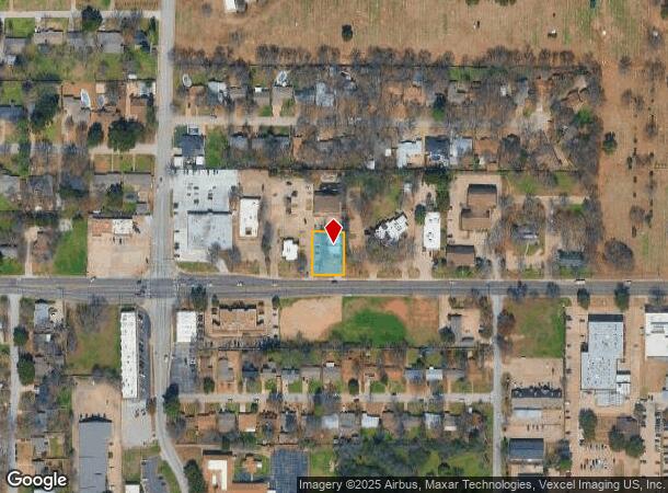 1101 W Randol Mill Rd, Arlington, TX Parcel Map
