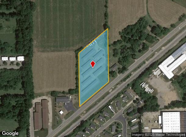  209 E Battle Creek St, Galesburg, MI Parcel Map