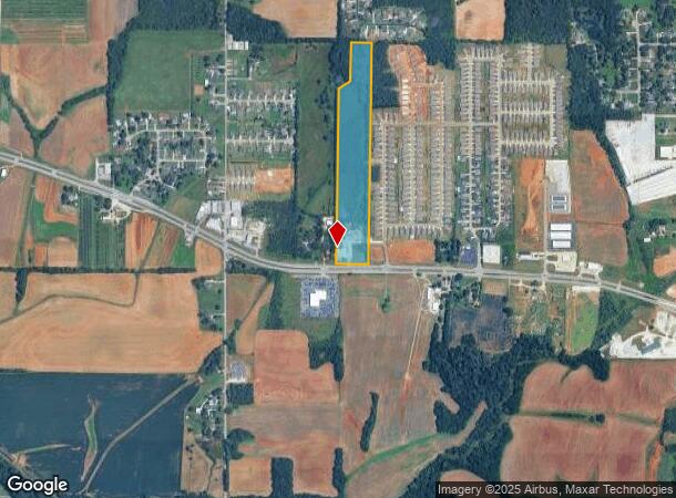  24537 Us Highway 72, Athens, AL Parcel Map