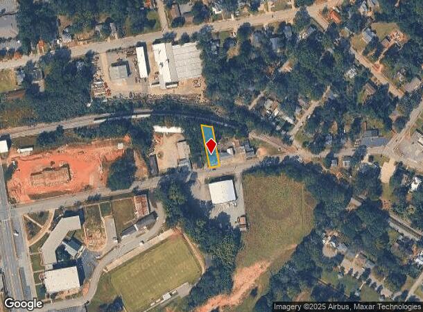  507 E Whitner St, Anderson, SC Parcel Map