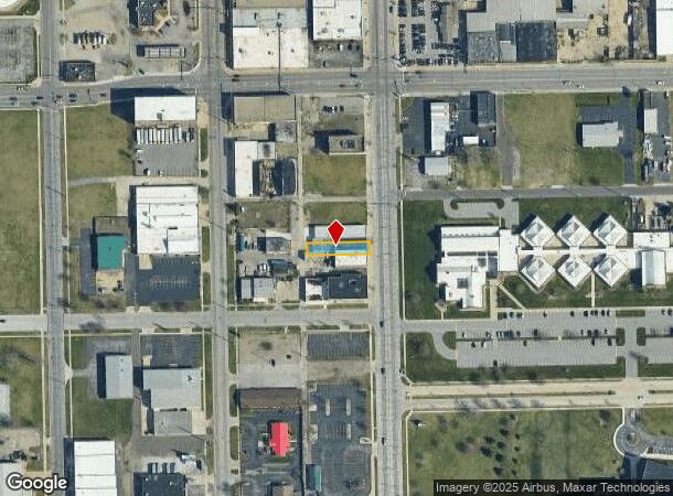 1011 S Michigan St, South Bend, IN Parcel Map