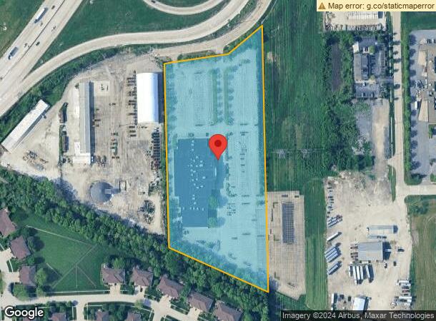  1320 W Maple St, New Lenox, IL Parcel Map